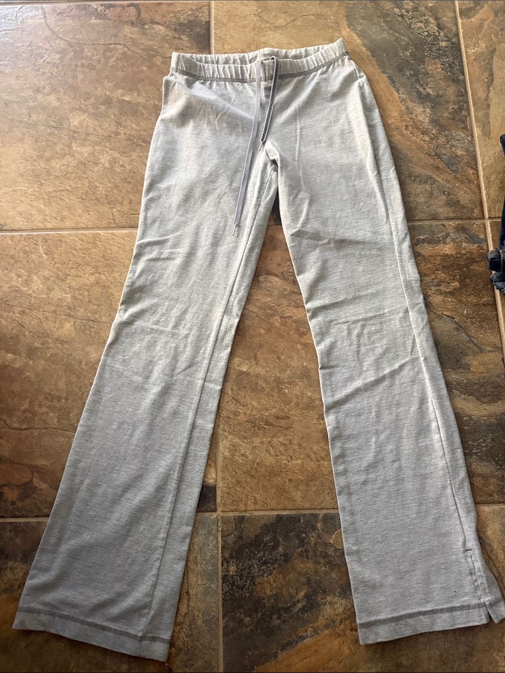 Mossimo Supply Co. Light Gray Wide-Leg Lounge Pants